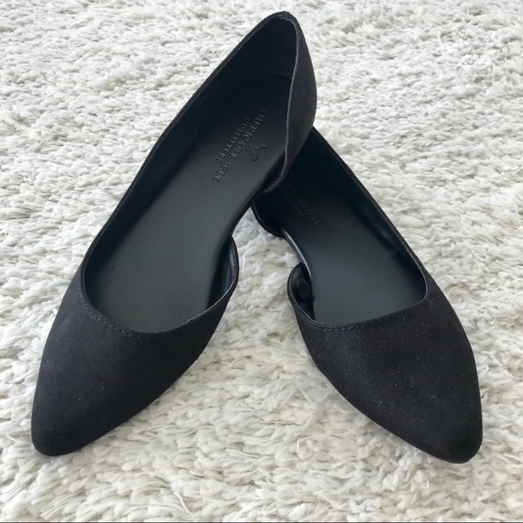 AEO Pointed Toe D’Orsay Flats - Picture 4 of 7